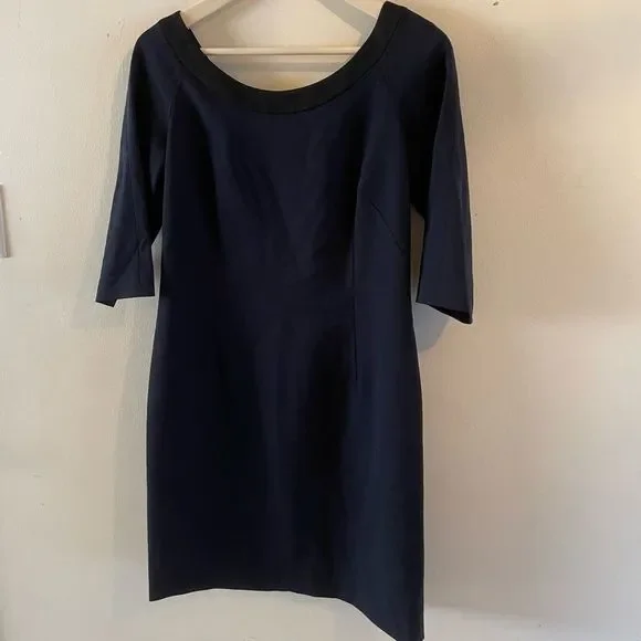Abaete Quarter Sleeve Mini Shift Dress